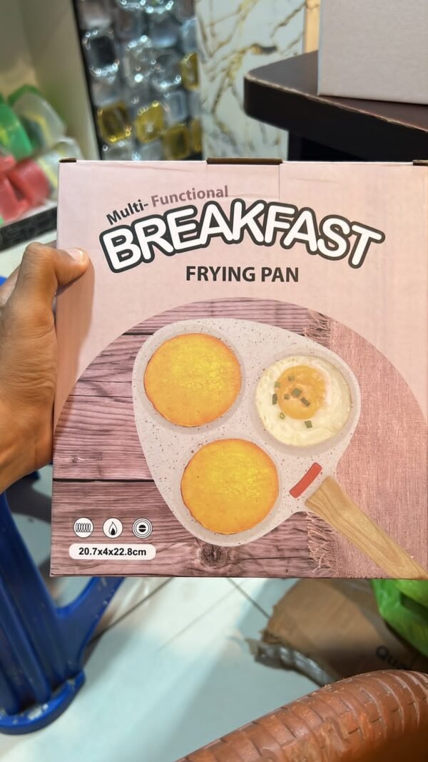 Triangle 3 postion fry pan - with Cash on Delivery