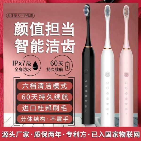 Ultrasonic Sonic Rechargeable Toothbrush