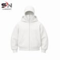 White Balaclava Ninja Hoodie For Men & Boys - Premium Fabric Quality