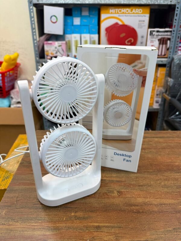 USB Operated Desktop Fan - for Home Use