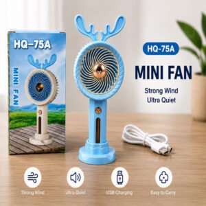 Usb Compact Small Fan Rechargeable Fan Handheld Fan