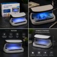 UV Counterfeit Bill Money Detector Small Footprint Compact Rechargeable Lightweight Bills Credit Cards Banknote Passport