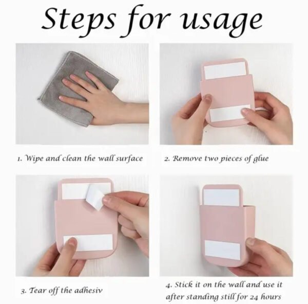 Wall Mounted Remote Holder - for Home Use