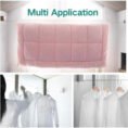 Wall Mounted Retractable Clothesline 42m Aluminum Alloy Holds 20kg Clothes - High Quality