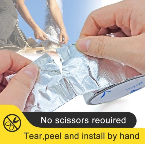 water & Fire proof Foil Tape sticker - Best Price in Pakistan