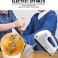 White Hand Mixer and Blender - for Home Use
