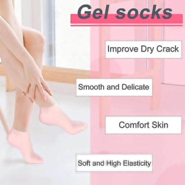 Winter's Foot Moisturizing Silicone Socks - with Cash on Delivery
