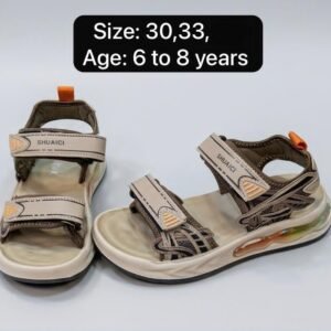 Kids Adjustable Strap Sandals with Air Cushion Sole - Boys Summer Sandals - photo