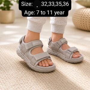 Kids Two-Strap Summer Sandals - Soft Comfortable Daily Wear Sandals - photo
