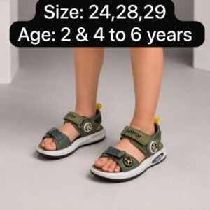 Kids Junior Strap Sandals - Lightweight Summer Sandals for Boys and Girls - photo