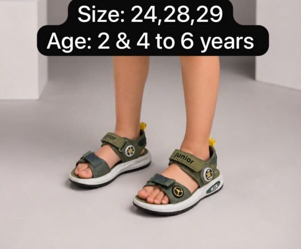 Kids Junior Strap Sandals - Lightweight Summer Sandals for Boys and Girls - photo