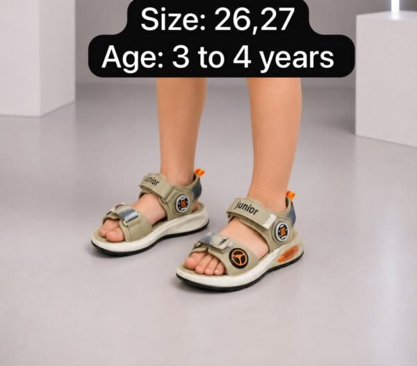 Kids Junior Strap Sandals - Lightweight Summer Sandals for Boys and Girls - photo