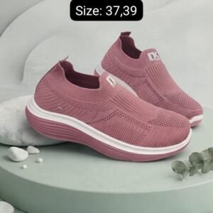Medicated Slip-On Walking Shoes - Soft Knit Comfort Shoes for Adults - photo