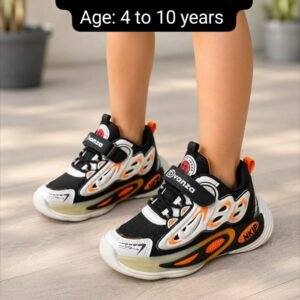 Kids Chunky LED Sports Sneakers - Colourful Running Shoes for Boys - photo