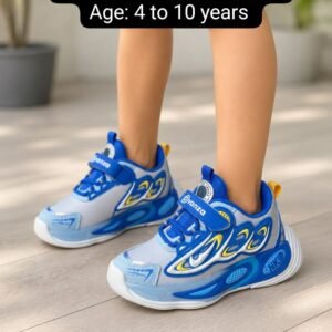 Kids Chunky LED Sports Sneakers - Colourful Running Shoes for Boys - photo
