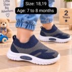 Baby Slip-On Sneakers - Soft Knit First Shoes for Infants - photo