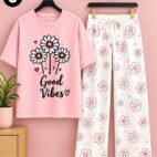 Women's Night Suit - Daisy and Sweet Dreams Teddy Prints