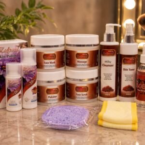 Zafrani Facial Deal – Complete Skincare Kit with Skin Polish, Mask & Toner