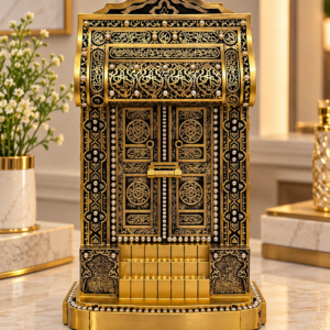 Black Kaaba Door Inspired Islamic