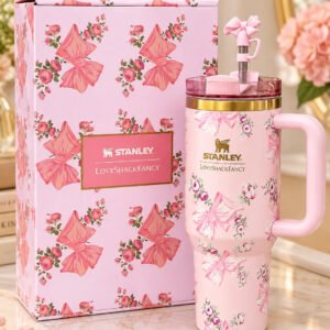Pink Stanley LoveShackFancy Pink Floral