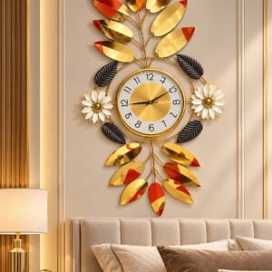 Gold Wall Clock