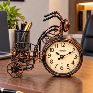 Copper Vintage Copper Tricycle Table