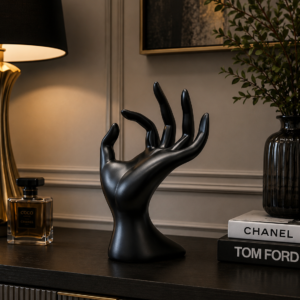 Black Decorative Sculpture