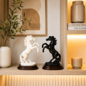 Black Decorative Sculpture