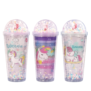 Cute Unicorn Double-Walled Sipper
