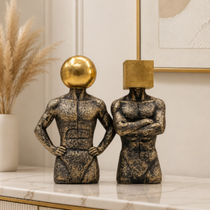2-Piece Decorative Sculpture