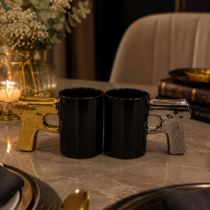 Black Ceramic Mug