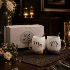 Gold Ceramic Mug