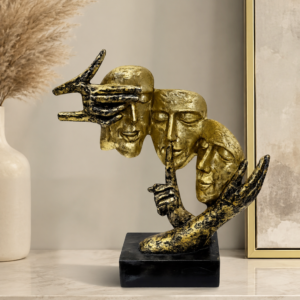 Gold Decorative Sculpture