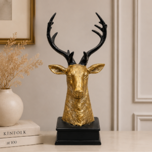 Black Decorative Sculpture