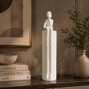 Black Decorative Sculpture