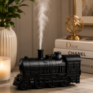 Black Vintage Steam Train Aroma
