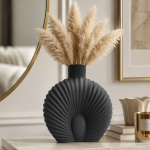 Black Flower Vase