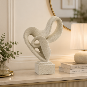 White Decorative Sculpture
