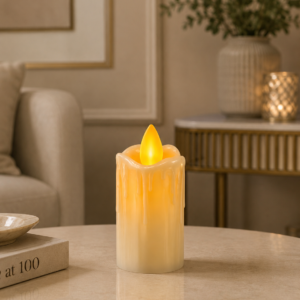 Flameless LED Pillar Candle