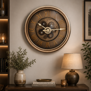 Bronze Wall Clock