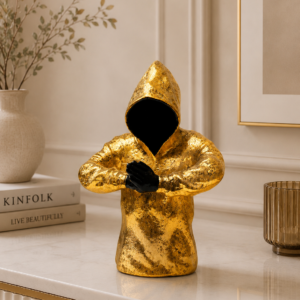 Golden Decorative Sculpture