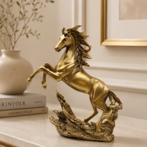 Golden Decorative Sculpture