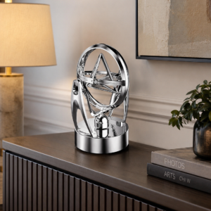Silver Decorative Sculpture