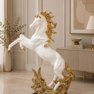 Black Decorative Sculpture
