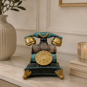Vintage Rotary Telephone Resin