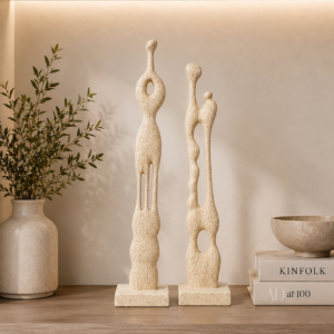 2-Piece Decorative Sculpture