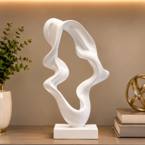 White Decorative Sculpture