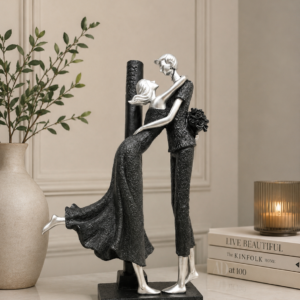 Black Decorative Sculpture
