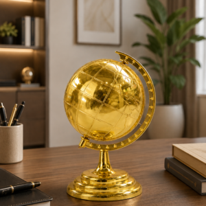 Golden Decorative Globe