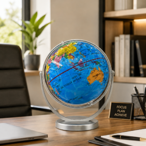 Silver Decorative Globe